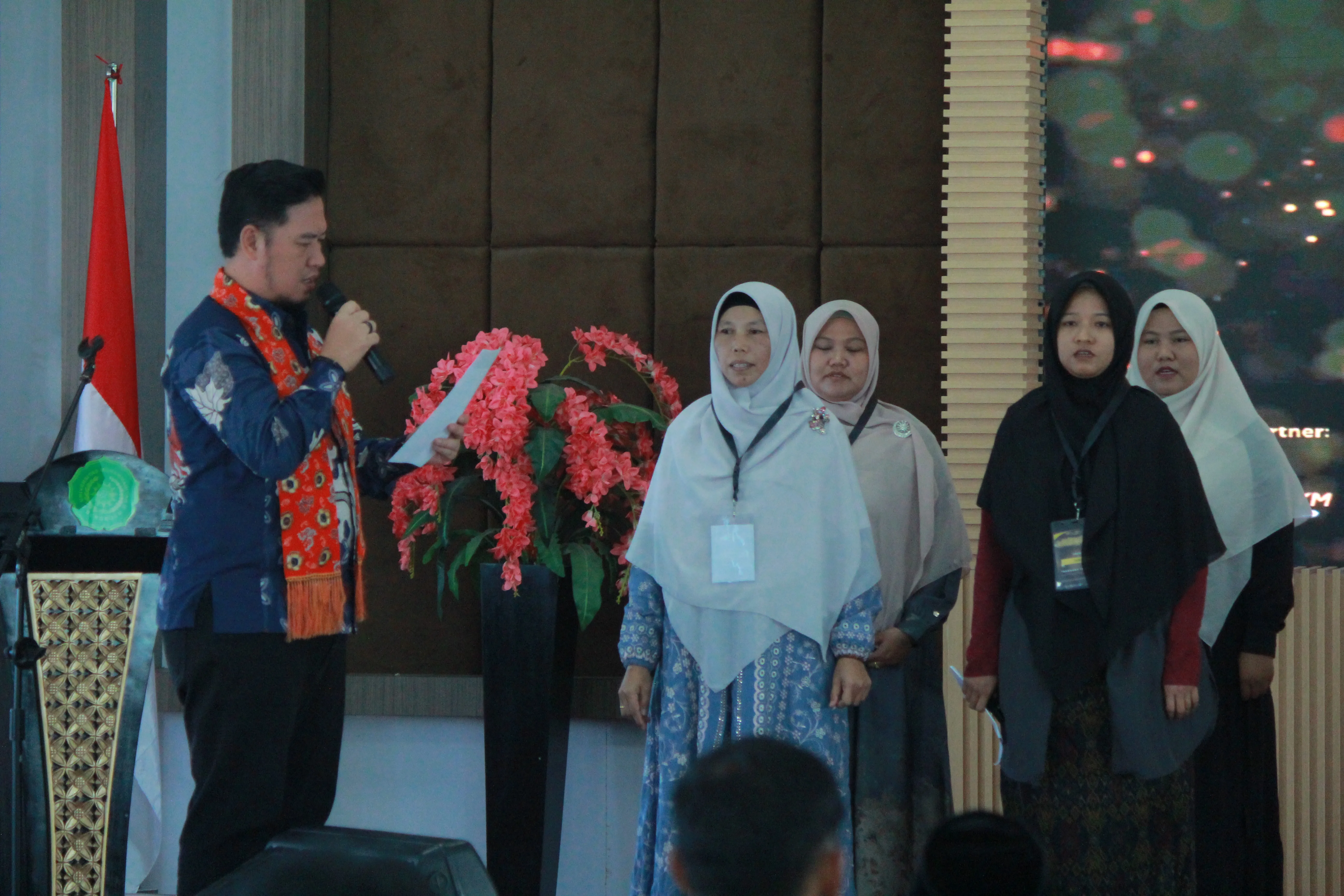Suasana Pelantikan Nasyid Nusantara Bengkulu